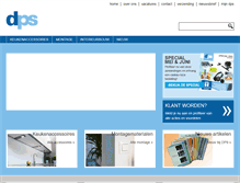 Tablet Screenshot of dpsbv.com